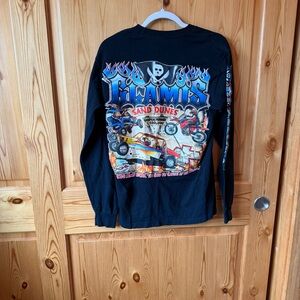 Glamis Beach Mens S Black Long Sleeve Graphic T-Shirt Off Road Sand Dunes